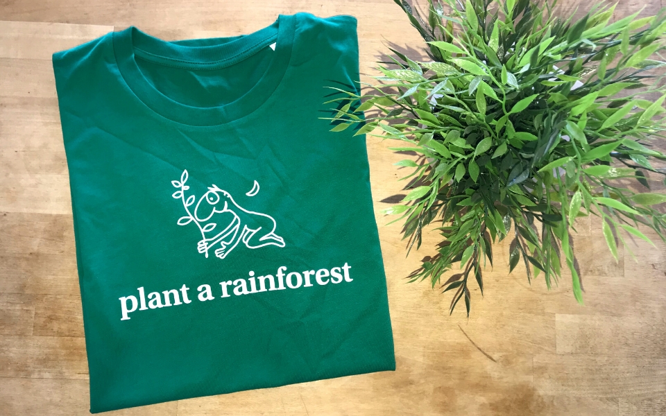 green plant a rainforest tshirt