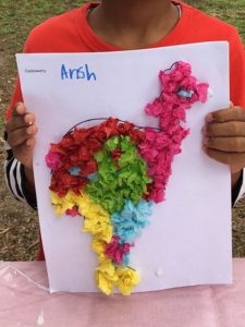 Cassowary Craft at Amber & Penny's Fun Day