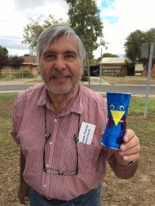 Grandad's Cassowary Craft at Amber & Penny's Fun Day