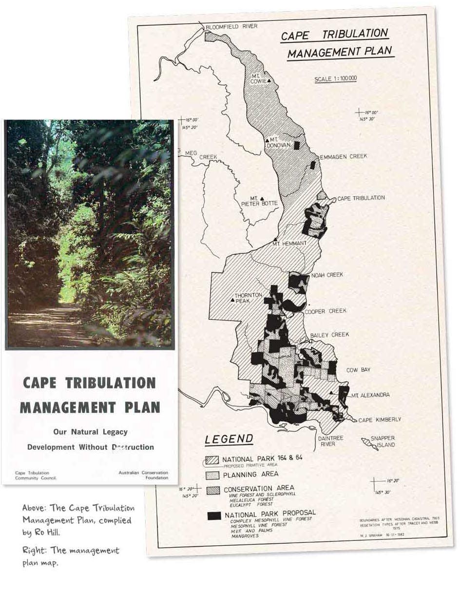 Cape Tribulation Management Plan - and the subdividing of Nature