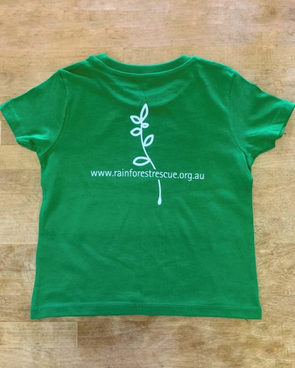 Kids Plant a Rainforest Tshirt (back)