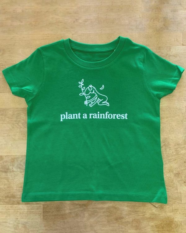 Kids Plant a Rainforest Tshirt (front)