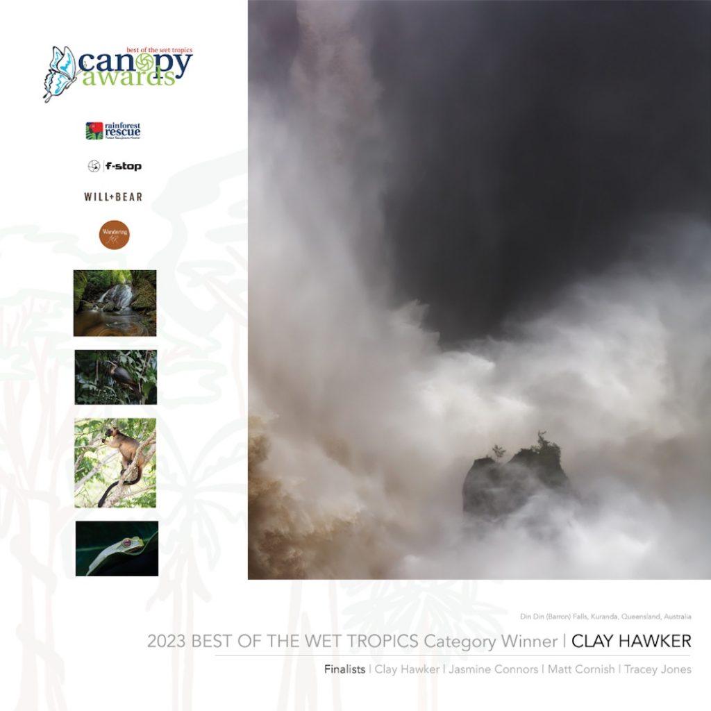 Canopy Awards 2023 - Best of the Wet Tropics winning image from Clay Hawker
