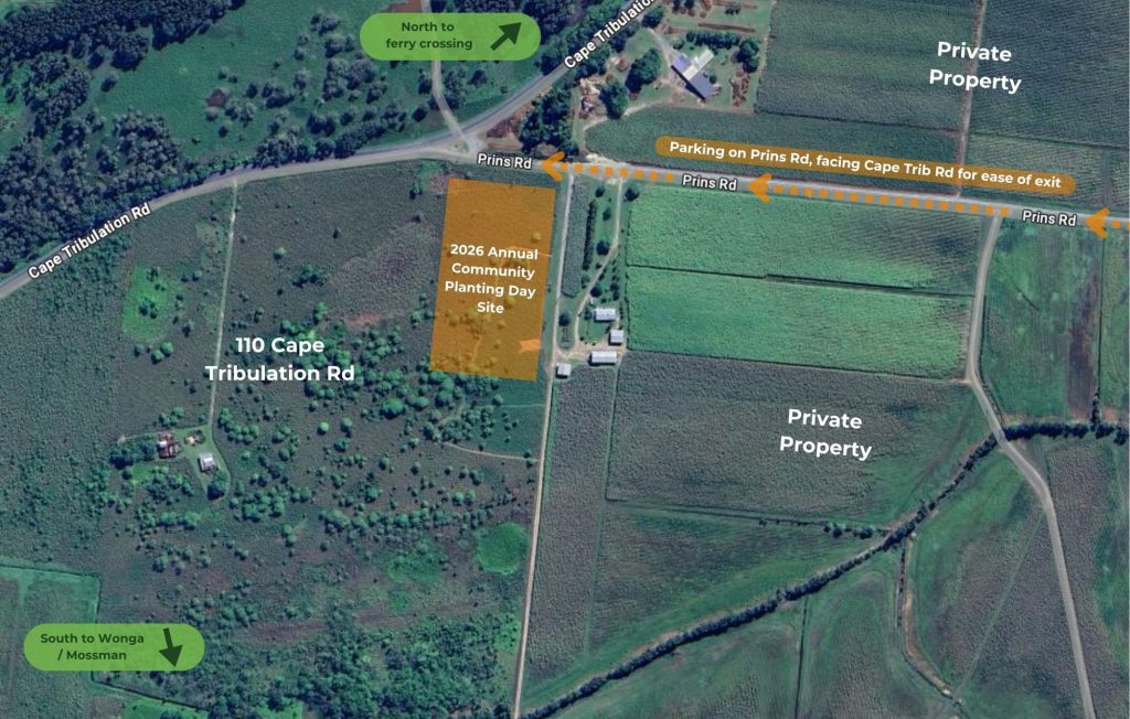 2026 Annual Community Tree Planting Site Map
